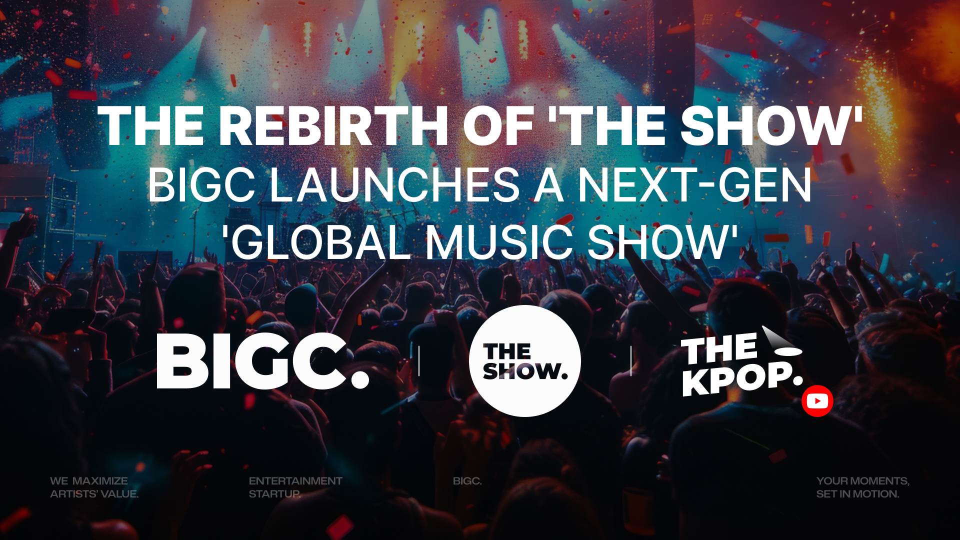 BIGC Revamps SBS LFE’s Iconic Music Show ‘THE SHOW’ as a Tech-Driven “Global Music Show”