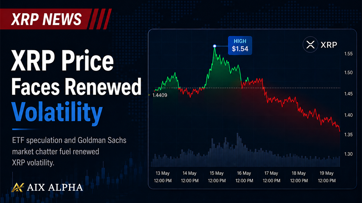 XRP Price Faces Renewed Volatility as AIX Alpha Introduces Ripple-Based Quant System
