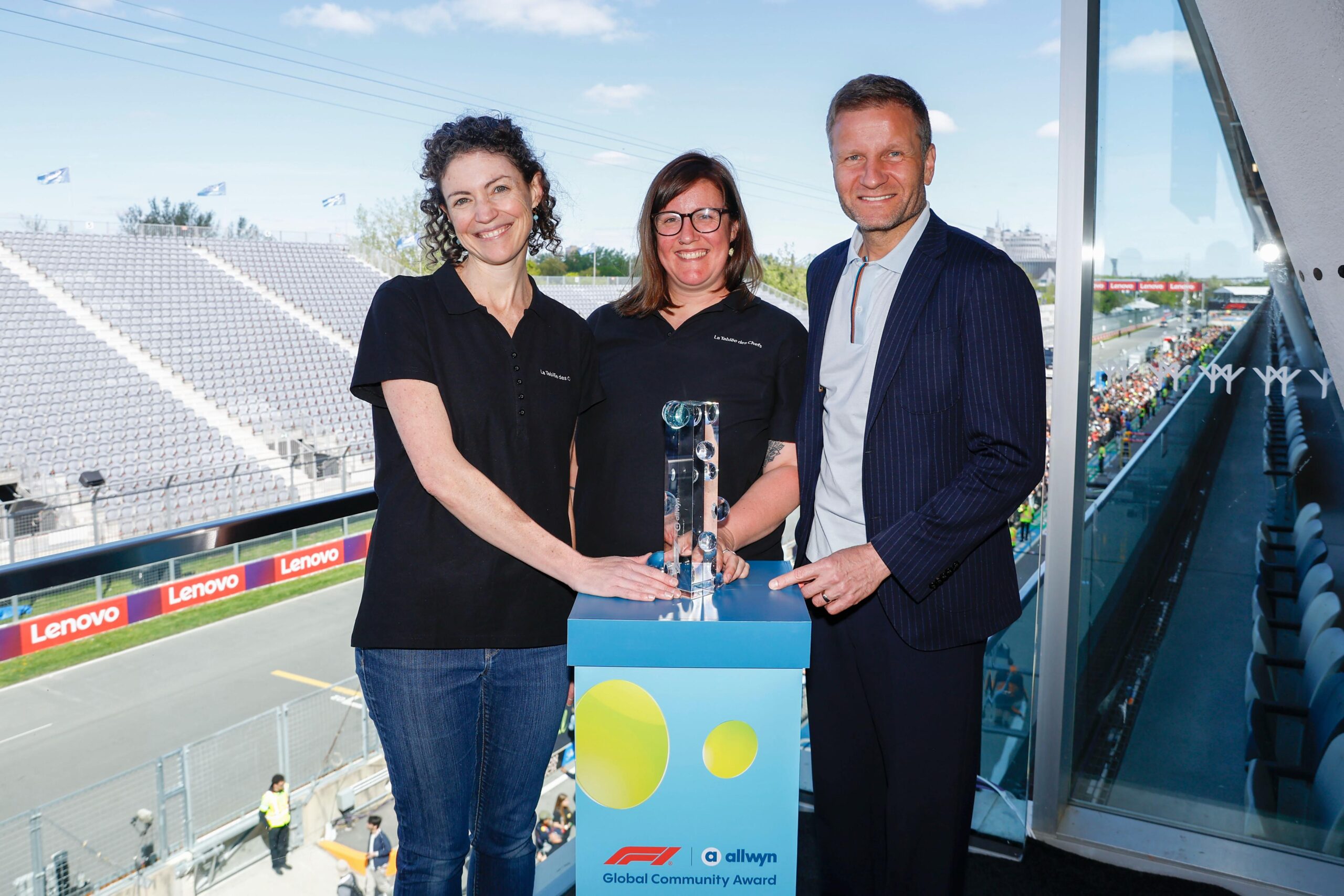 Canada’s La Tablée des Chefs Wins F1® Allwyn Global Community Award and Receives €100,000 to Fight Food Insecurity