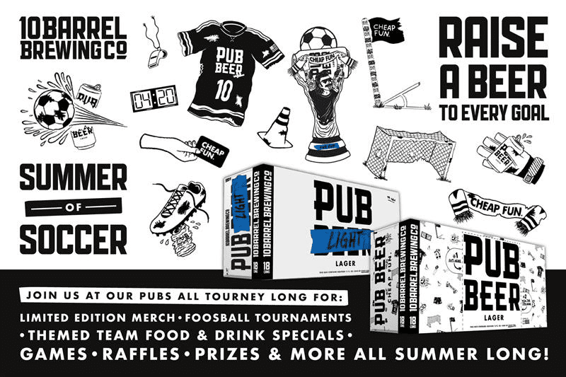 10 Barrel Brewing and Pub Beer Kick Off Pacific Northwest Summer of Soccer Celebration
