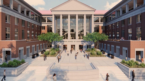 Roy Anderson Corp Awarded $114 Million Jones Hall Project at the University of Mississippi