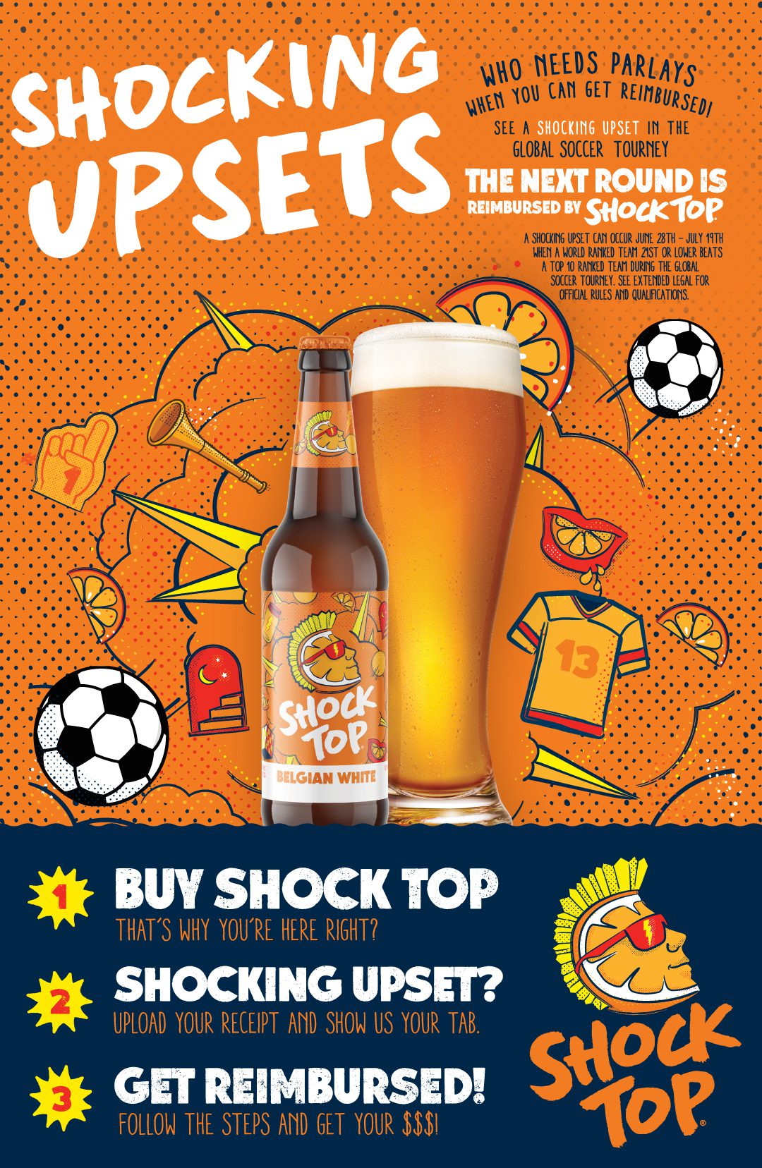 Shock Top Kicks Off the World’s Biggest Summer of Soccer with Shocking Upsets
