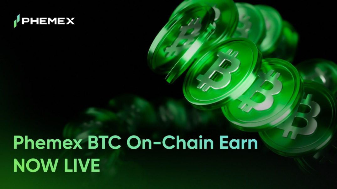 Phemex Launches BTC Onchain Earn With Solv, Bringing On-Chain Yield Strategies to Bitcoin Holders