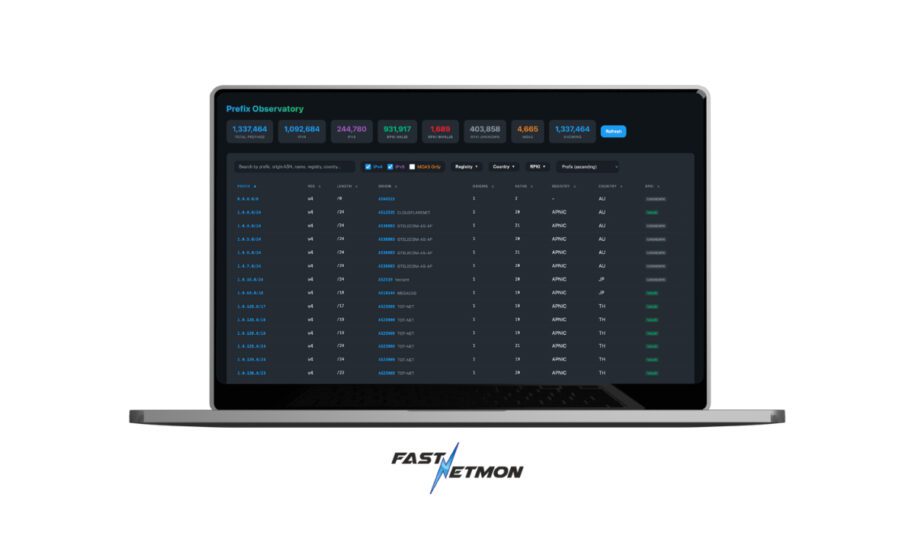 FastNetMon Launches Netomics, a Self-Hosted Routing Intelligence Platform