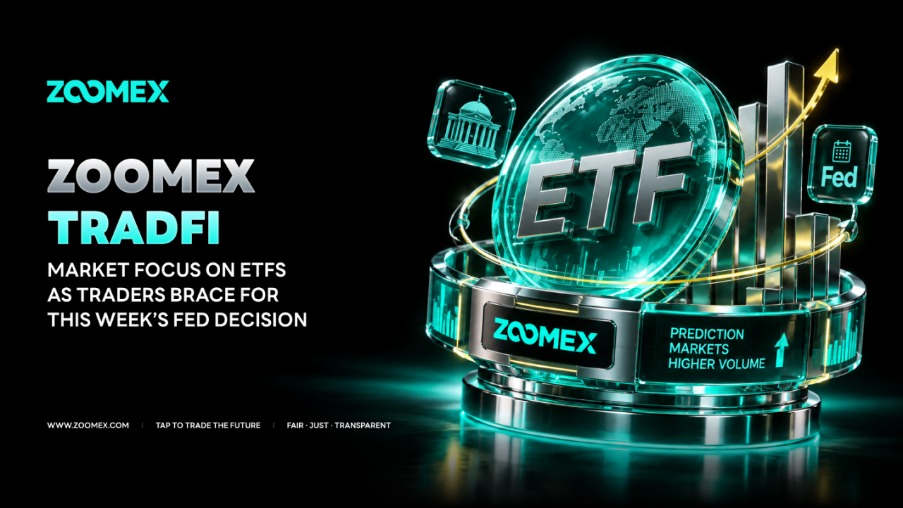 Zoomex Highlights Key ETF Market Trends Ahead of This Week’s Federal Reserve Decision