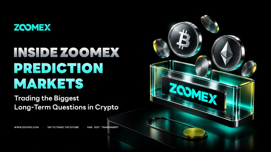 Zoomex Prediction Markets Expand Long-Term Trading Across Major Crypto Industry Questions